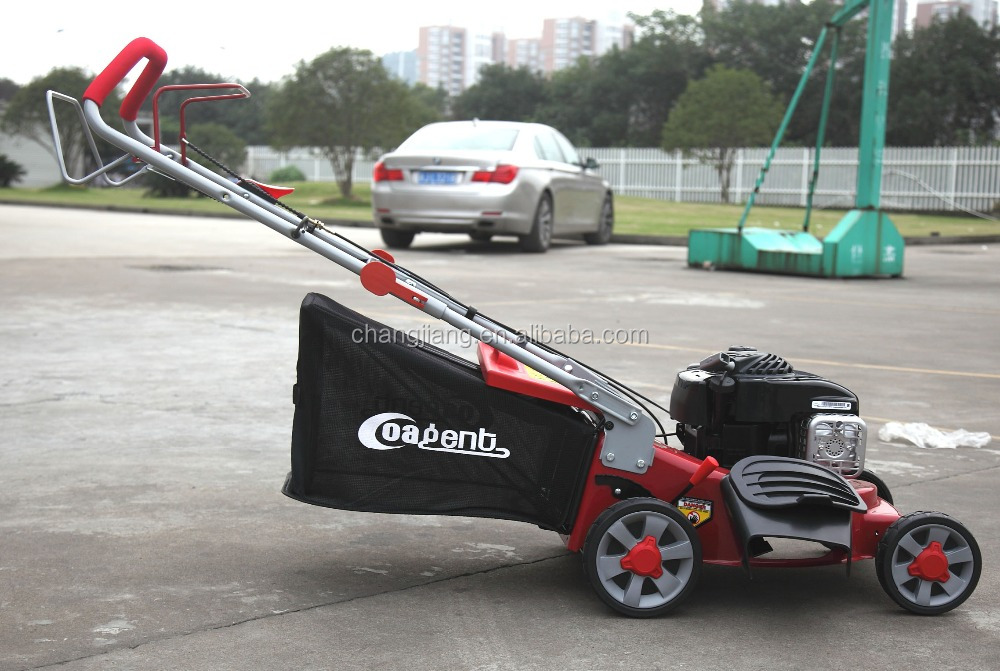 18-Inch Fuel Garden Mower for Sale - Mannequin CJ18G3IN1B40E