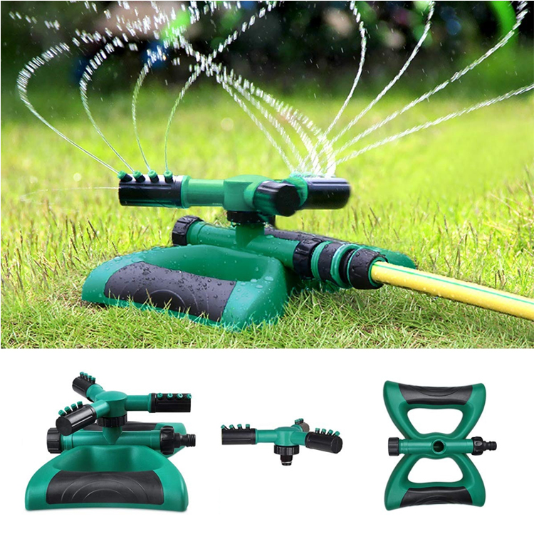 360-Diploma Automated Rotating Agricultural Sprayer and Oscillating Water Sprinkler for Backyard and Garden Irrigation