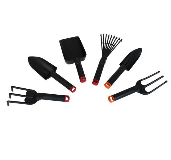 6-Piece Out of doors Plastic Backyard Instrument Set – Mini Handheld Shovel and Rake for Planting from Manufacturing facility Outlet