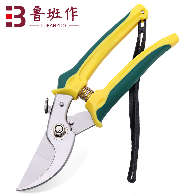 Skilled Anti-Slip Bud Trimmer Scissors – Backyard Snips with Curved Plastic Dealt with Blades