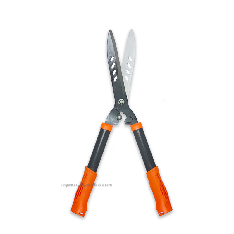 XINGAN Skilled DIY Pruner for House Use – Lengthy Deal with Straight Edge Backyard Hedge Scissors for Tree and Fence Trimming